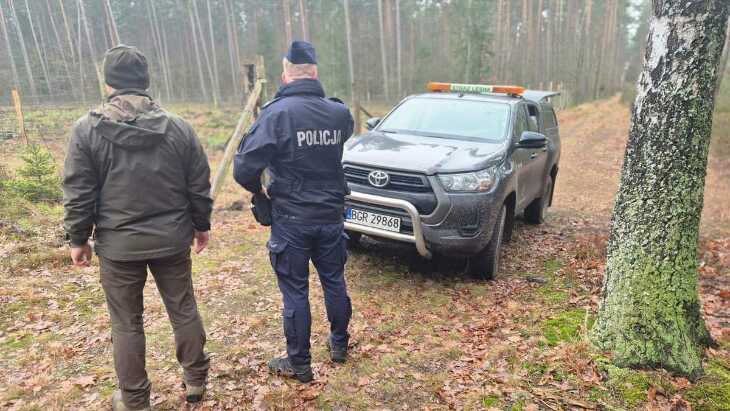 Policja i leśnicy łączą siły w akcji 