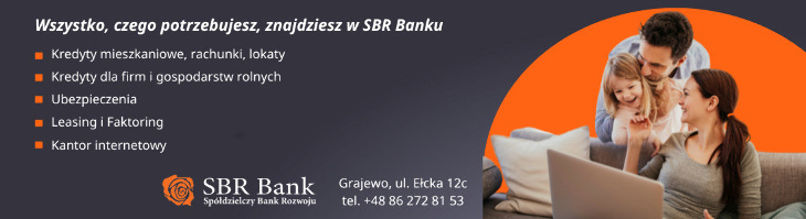 SBR Bank Grajewo zaprasza - ul. Ełcka 12c