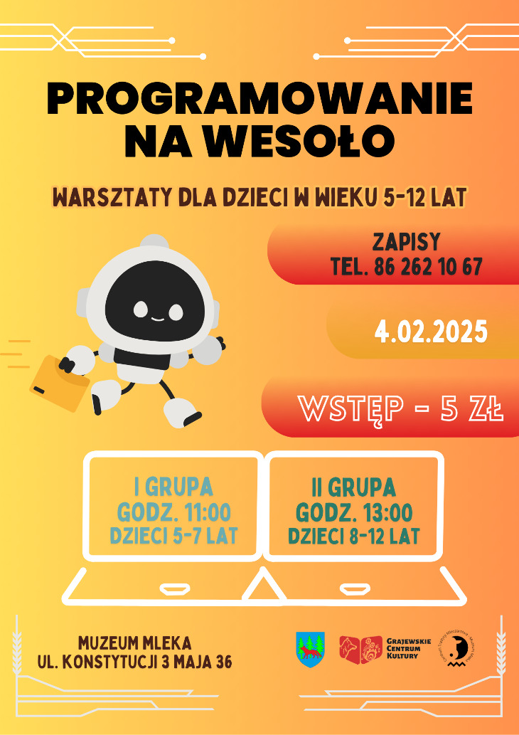 Programowanie na wesoło w Muzeum Mleka