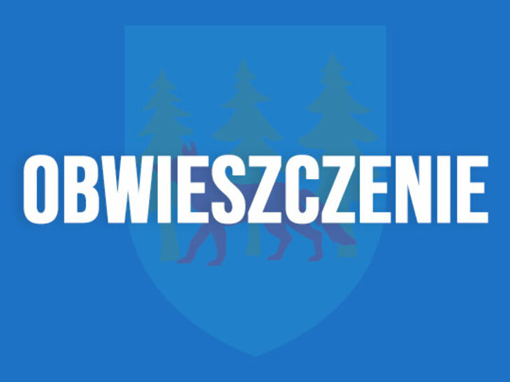 Obwieszczenie 