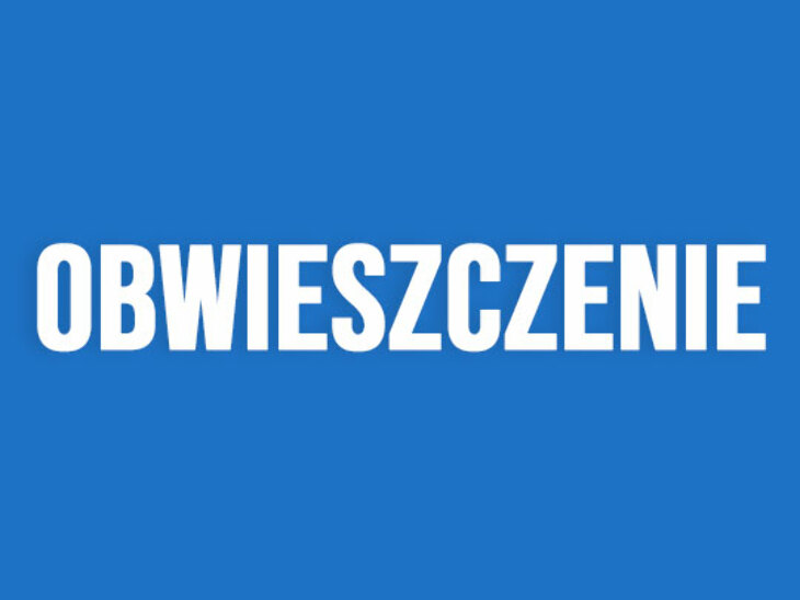 Obwieszczenie Burmistrza Rajgrodu