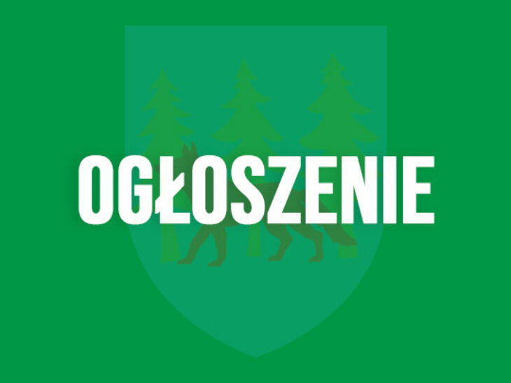 Ogłoszenie Urzędu Miasta w Grajewie