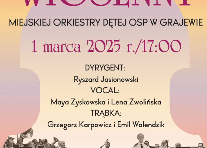 Koncert Miejskiej Orkiestry Dętej OSP w Grajewie