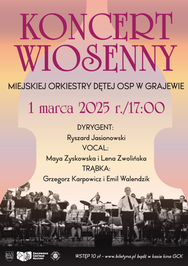 Koncert Miejskiej Orkiestry Dętej OSP w Grajewie