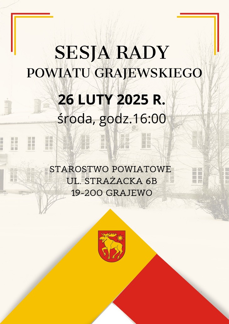 XIII sesja Rady Powiatu Grajewskiego