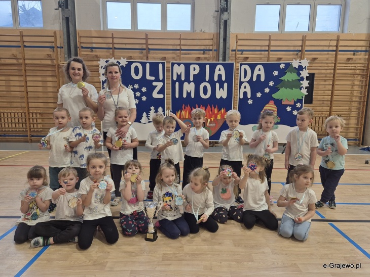 Olimpiada Zimowa w przedszkolu SP2