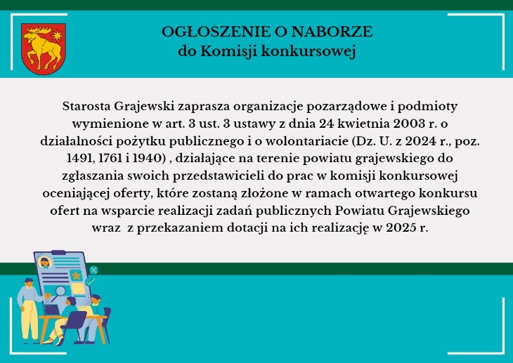 Ogłoszenie Starosty Grajewskiego 