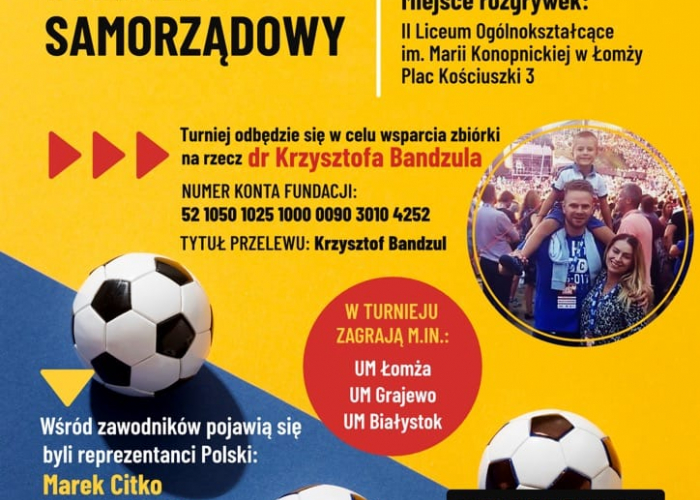 Turniej charytatywny. Łomża 2025