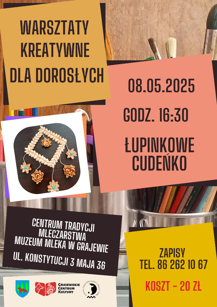Warsztaty kreatywne dla dorosłych w Muzeum Mleka