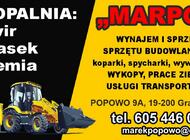 MARPO - *kopalnia *wynajem sprzętu *prace ziemne *transport