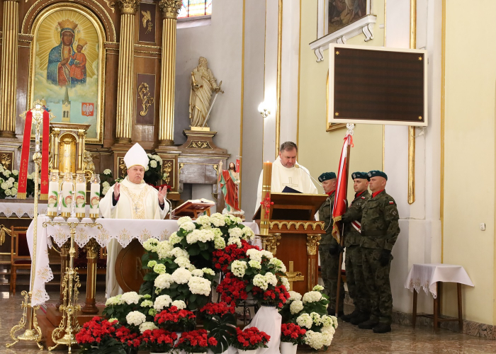 Przedstawiciele Powiatu Grajewskiego na uroczystościach majowych