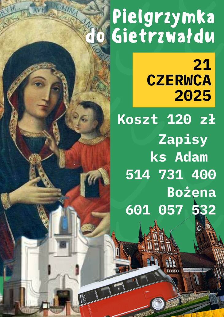 Pielgrzymka do Gietrzwałdu (21.06)
