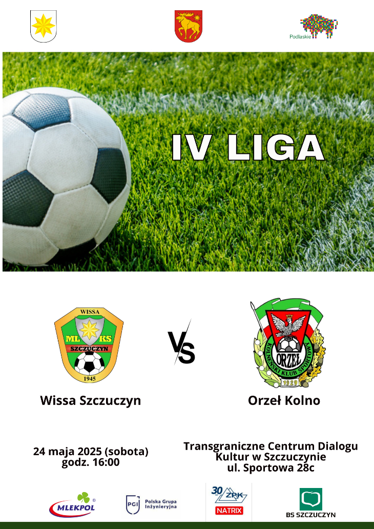 Wissa Szczuczyn - Orzeł Kolno (24.05)
