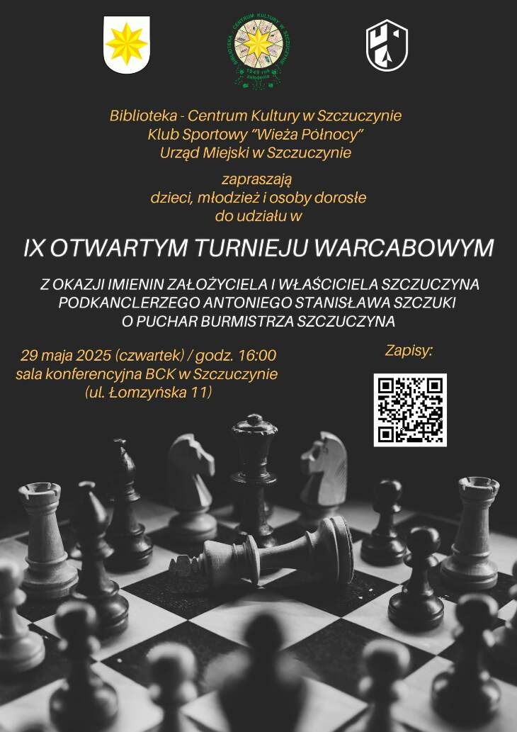 Otwarty Turniej Warcabowy w Szczuczynie