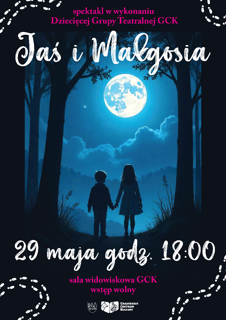 Spektakl w wykonaniu Dziecięcej Grupy Teatralnej GCK
