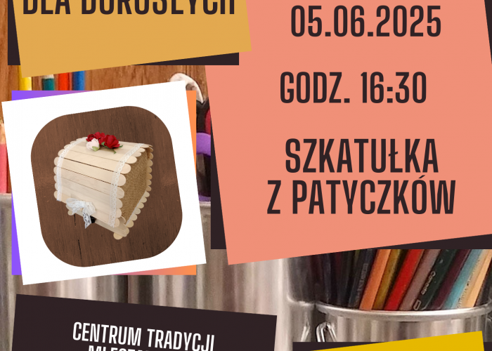 Warsztaty kreatywne dla dorosłych 