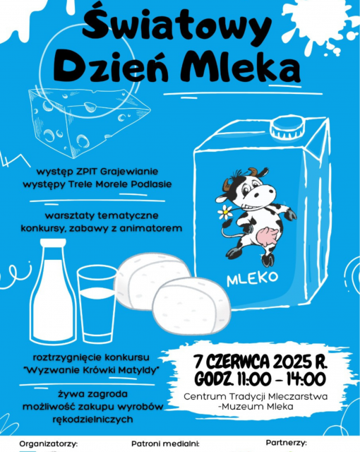 Światowy Dzień Mleka w Muzeum Mleka w Grajewie 