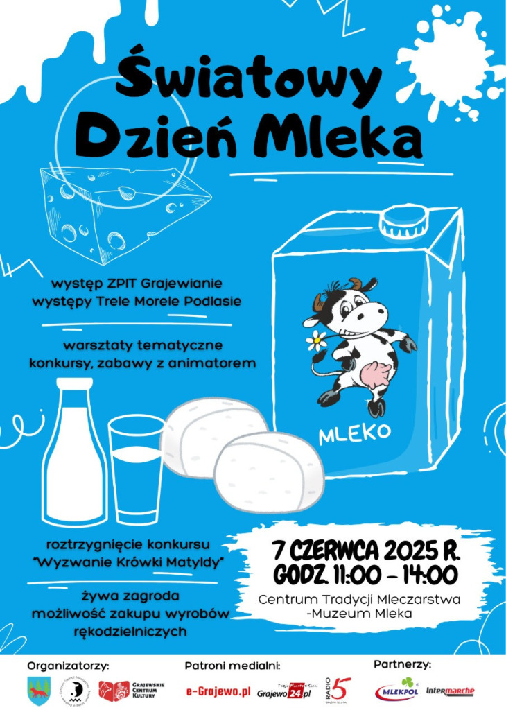 Światowy Dzień Mleka w Muzeum Mleka w Grajewie 