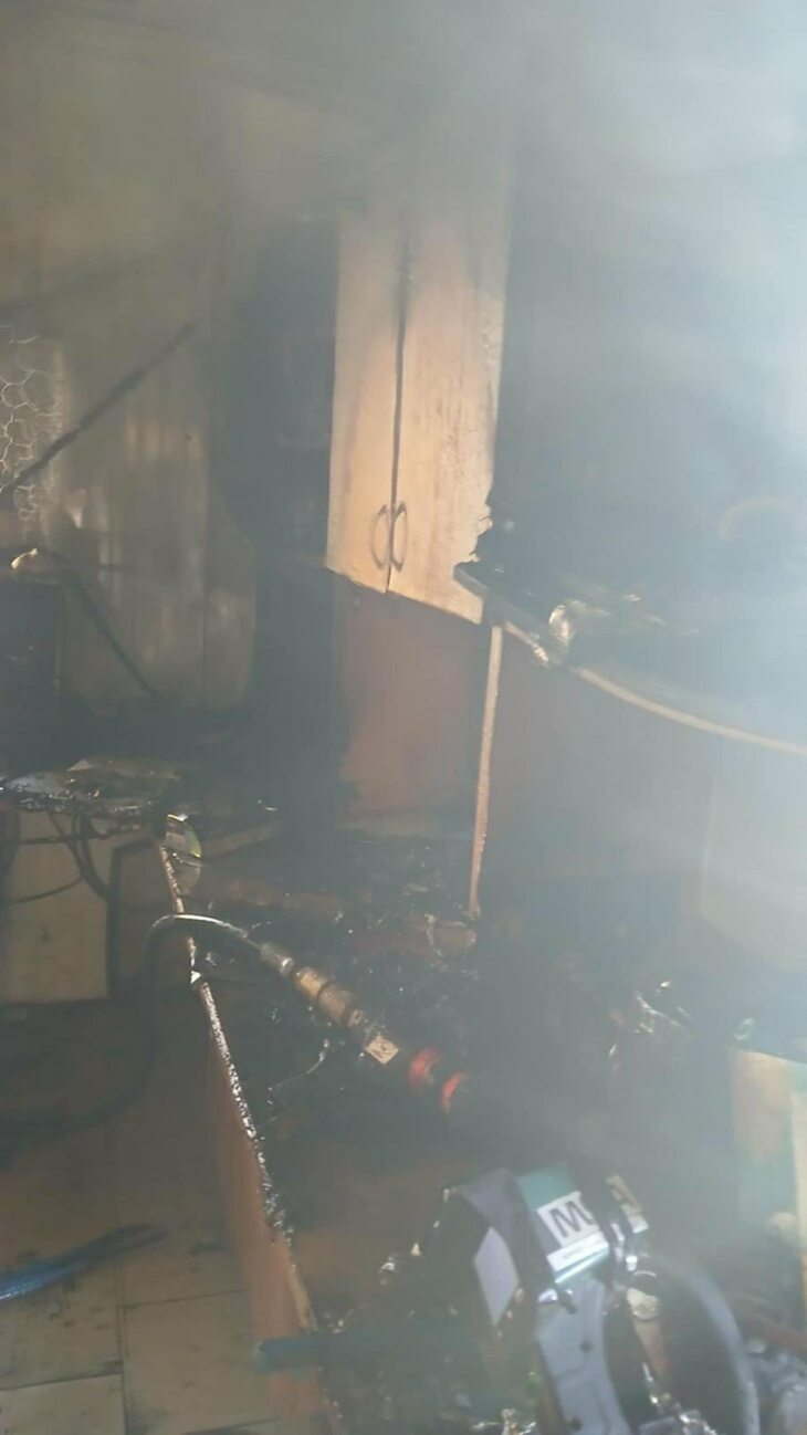Szybka akcja strażaków zapobiegła tragedii