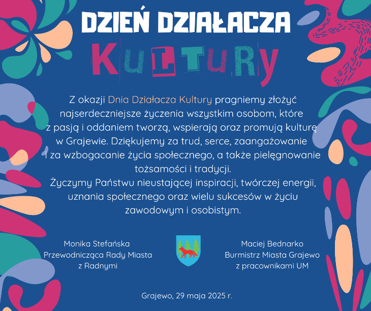 Dzień Działacza Kultury - 29 maja 2025