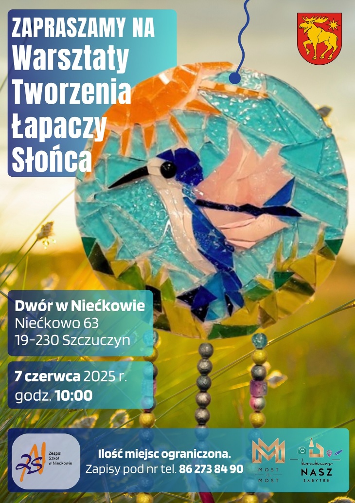 Zaproszenie na Warsztaty Tworzenia Łapaczy Słońca