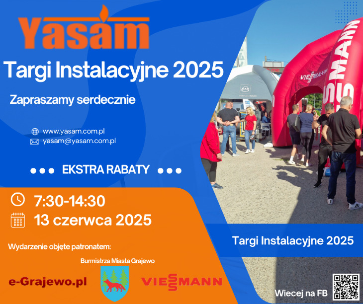 8. Targi Instalacyjne w Grajewie (13.06)