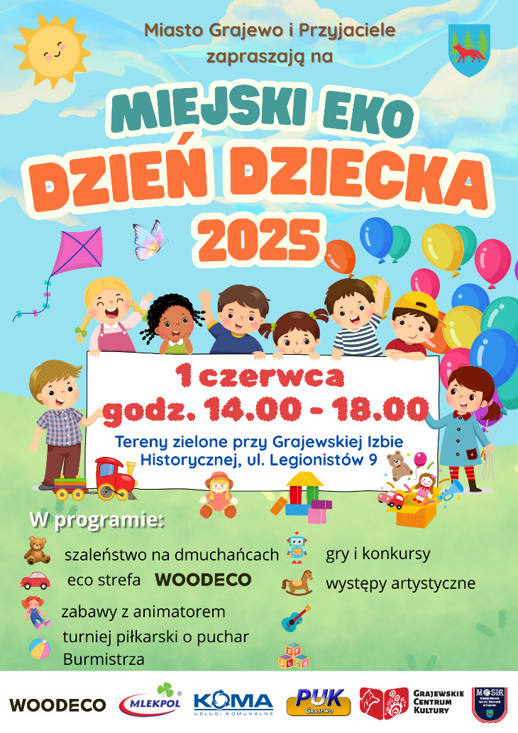 Woodeco zaprasza na Dzień Dziecka w Grajewie