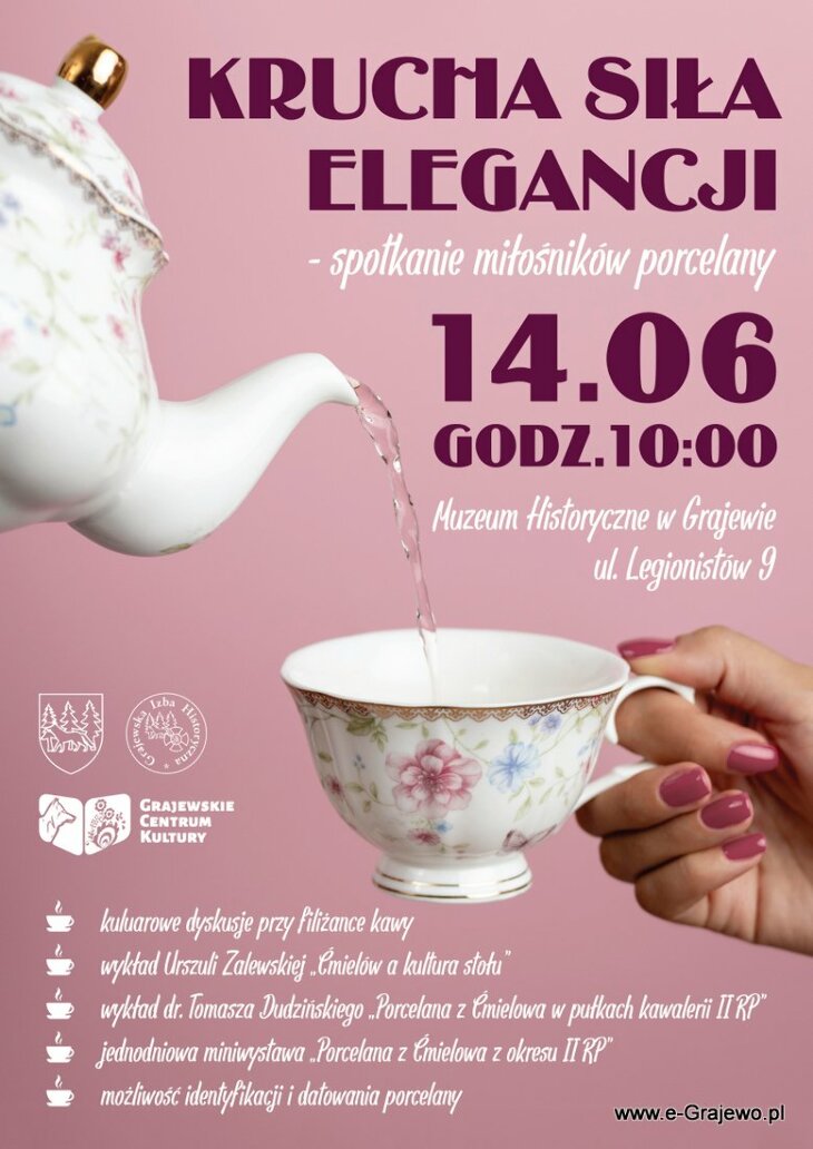 Krucha siła elegancji - spotkanie miłośników porcelany