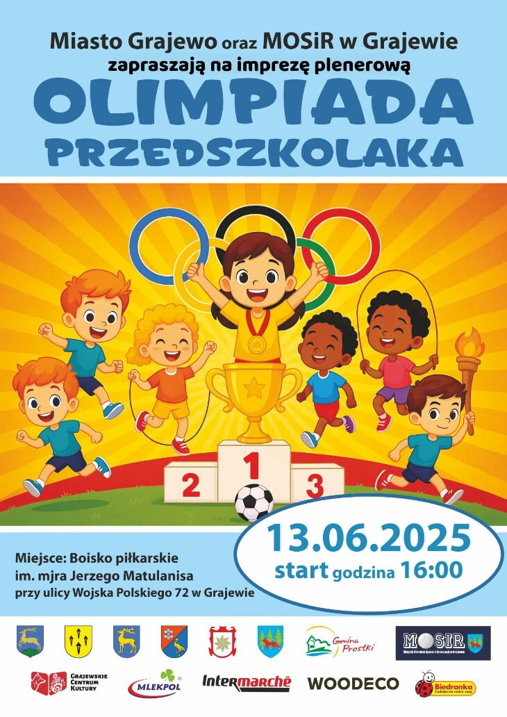 Grajewo. Olimpiada Przedszkolaka