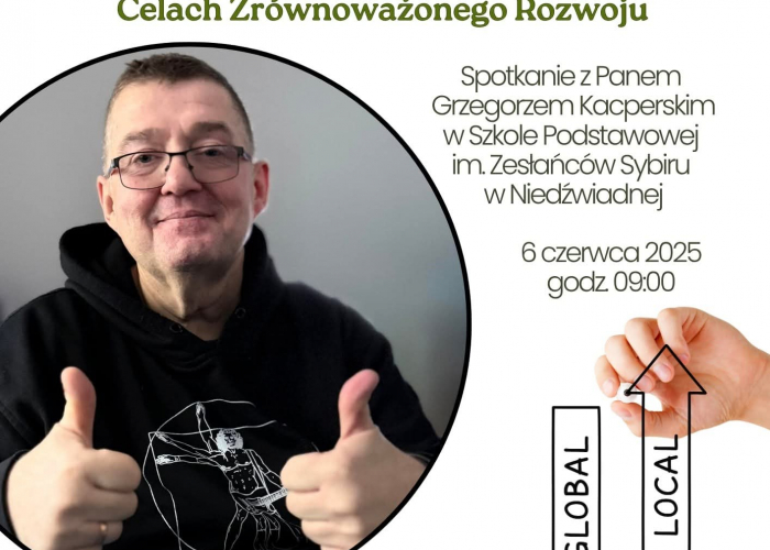 Szczuczyn: O edukacji globalnej w SP w Niedźwiadnej 