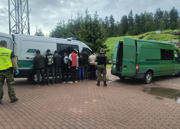 Presja migracyjna na polsko - białoruskiej granicy coraz większa! 