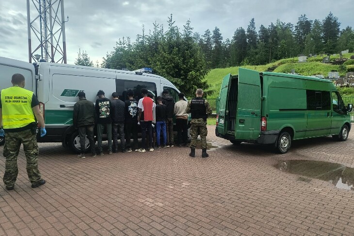 Presja migracyjna na polsko - białoruskiej granicy coraz większa! 