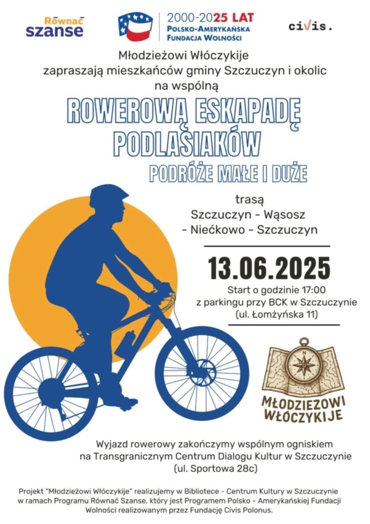 Zaproszenie na Rajd Rowerowy
