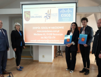 ZS w Niećkowie. Podpisanie listu intencyjnego z firmą Cisco