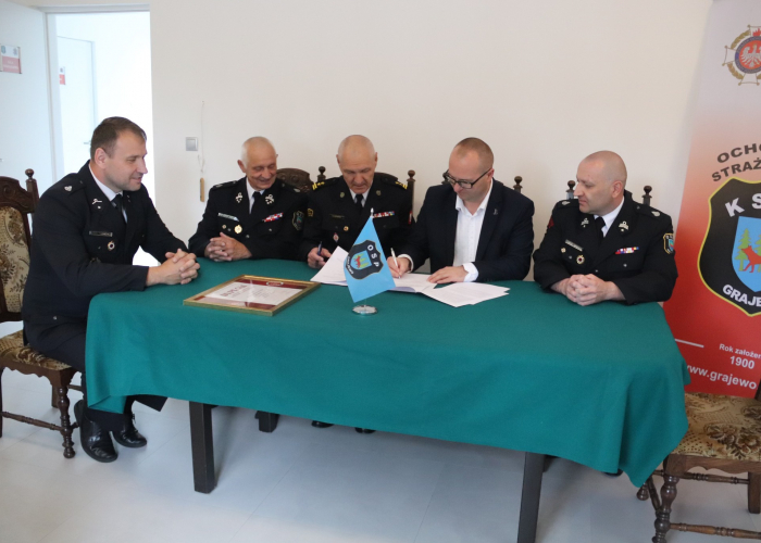 Grajewo. Ochotnicza Straż Pożarna włączona do KSRG