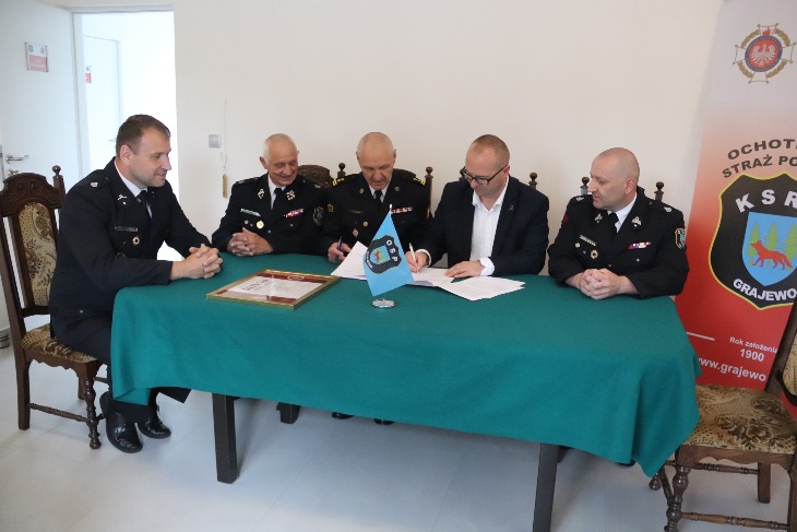 Grajewo. Ochotnicza Straż Pożarna włączona do KSRG
