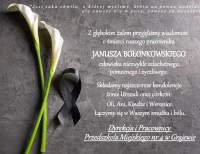 Zmarł śp. Janusz Bołonkowski - kondolencje