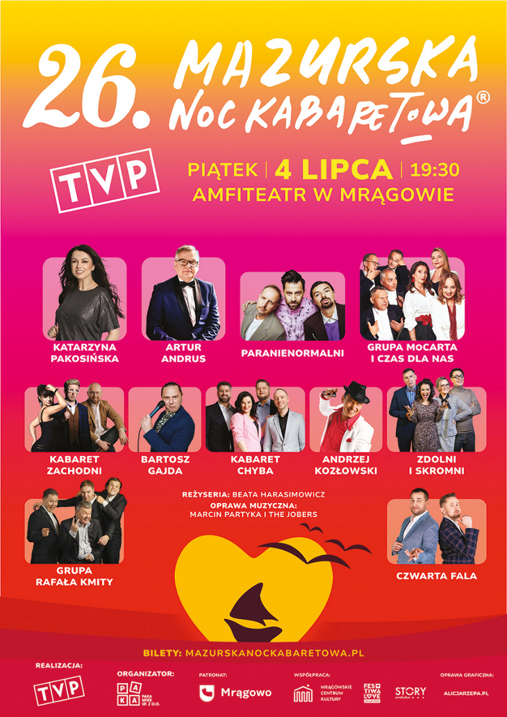 Mazurska Noc Kabaretowa wraca na antenę TVP2!