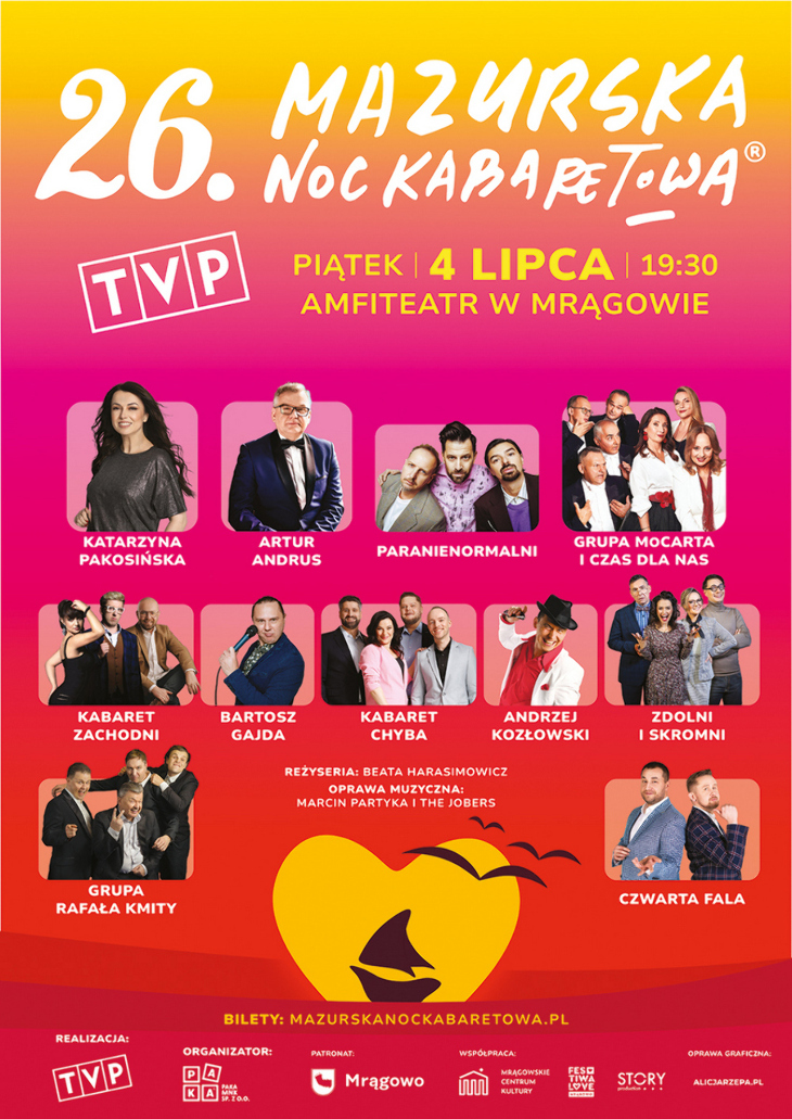 Mazurska Noc Kabaretowa - konkurs!