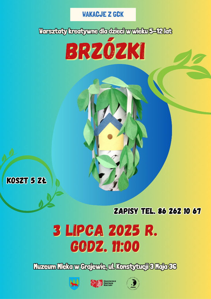 Wakacje z GCK - warsztat 