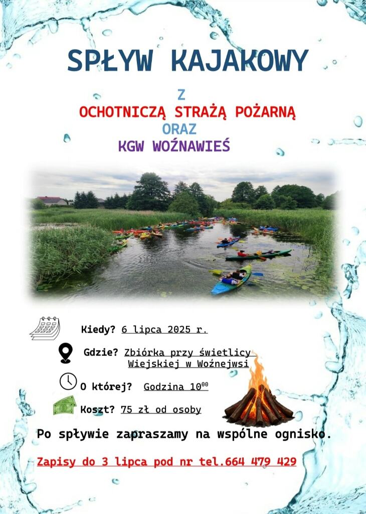 Płyńcie razem z OSP Woźnawieś