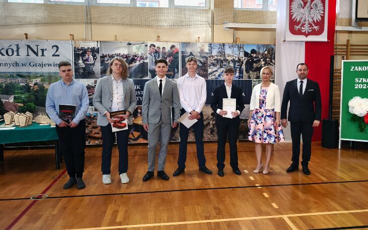 Uroczyste zakończenie roku szkolnego w ZS2