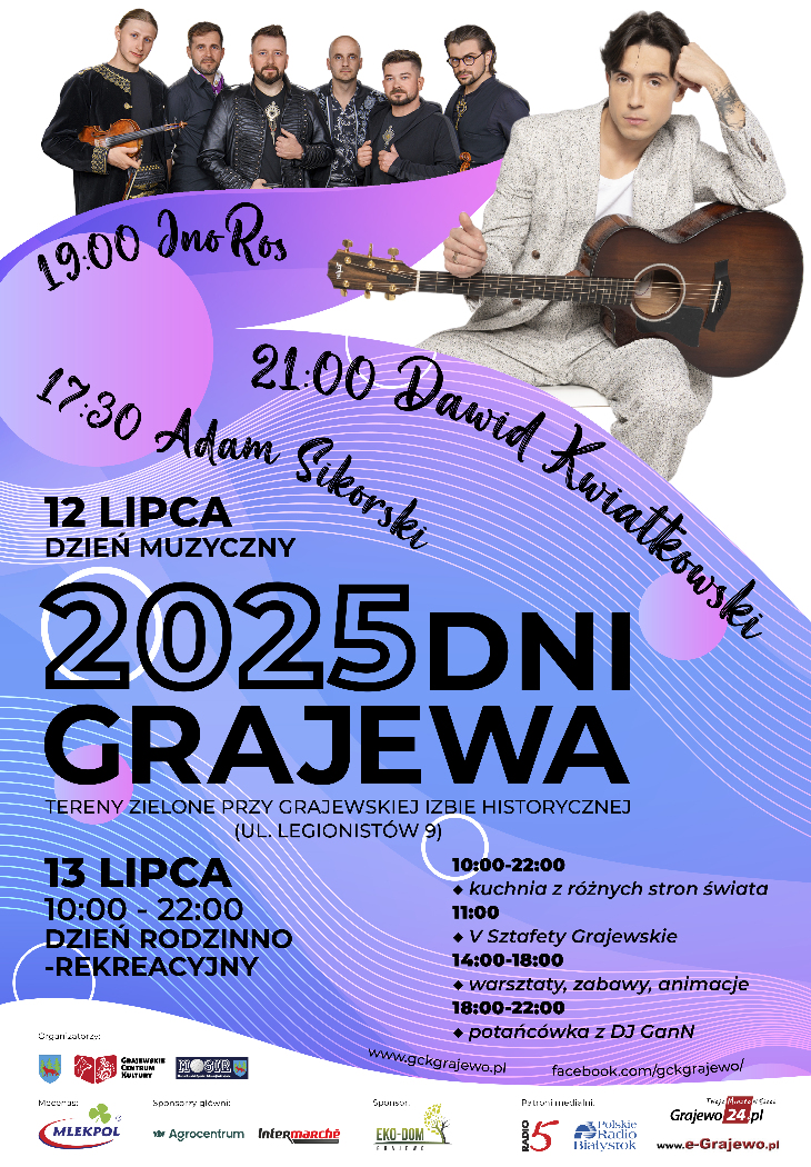 DNI GRAJEWA 2025 - ZAPRASZAMY
