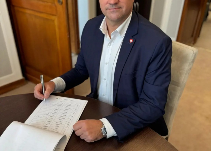 Jacek Niedźwiedzki otworzył biuro poselskie w Grajewie