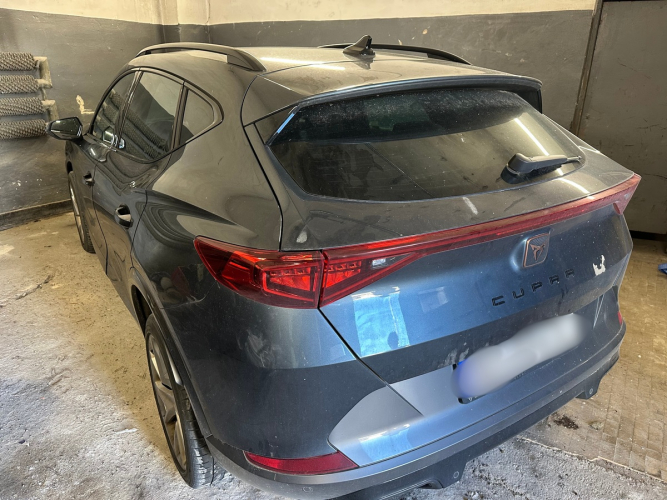 Obywatel Litwy jechał skradzioną cuprą