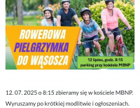 Pielgrzymka rowerowa do Wąsosza