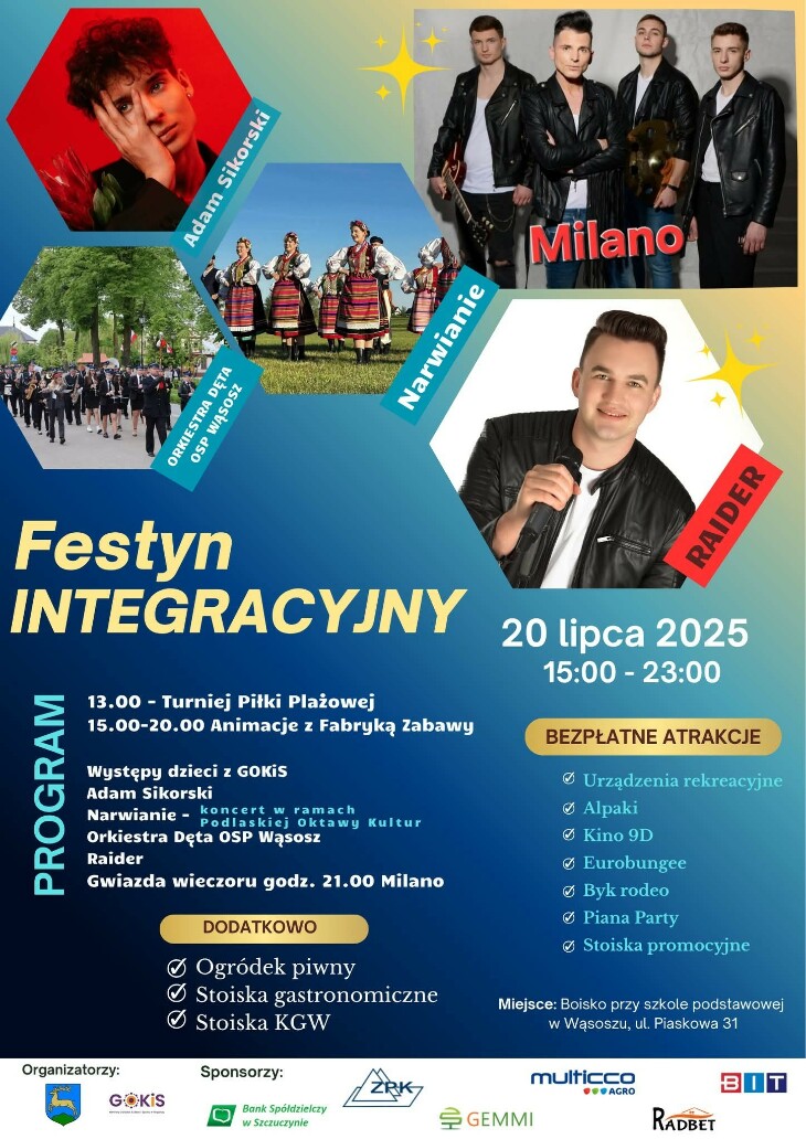 Festyn integracyjny w Wąsoszu