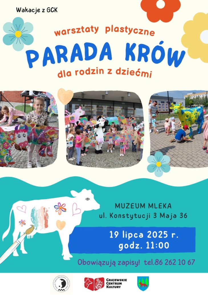 Warsztaty wakacyjne- Parada Krów
