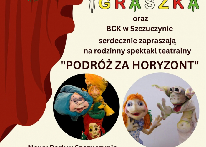 Szczuczyn: Podróż za horyzont - zaproszenie 