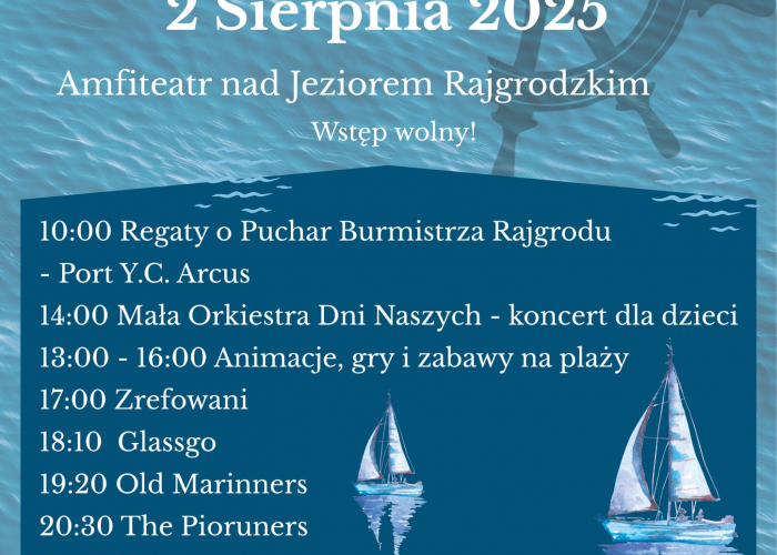 SzantygRaj Festiwalu Piosenki Żeglarskiej w Rajgrodzie